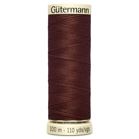 Gutermann Sew All 230 Brown 100m Reel