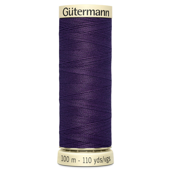 Gutermann Sew All 257 Dark Purple 100m Reel