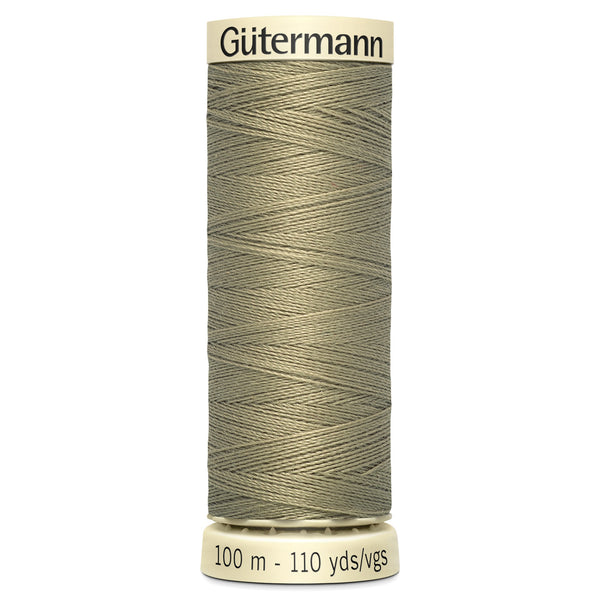 Gutermann Sew All 258 Khaki 100m Reel