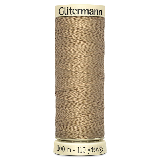 Gutermann Sew All 265 Medium Tan 100m Reel