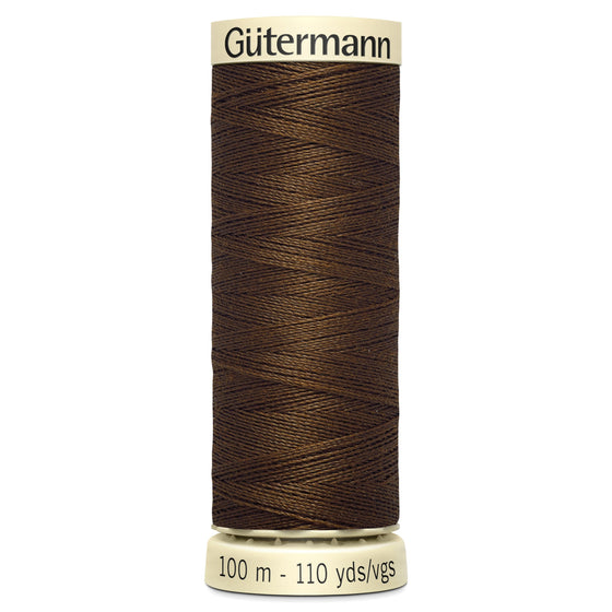 Gutermann Sew All 280 Dark Brown 100m Reel