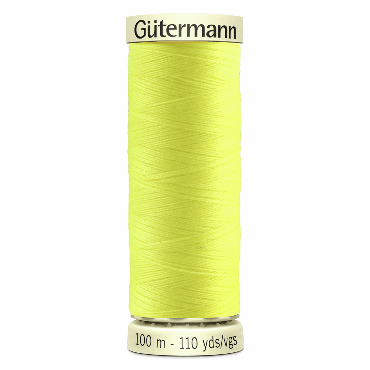 Gutermann Sew All 3835 Flo Yellow 100m Reel