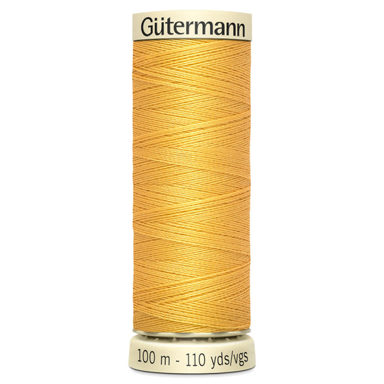 Gutermann Sew All 416 Light Gold 100m Reel