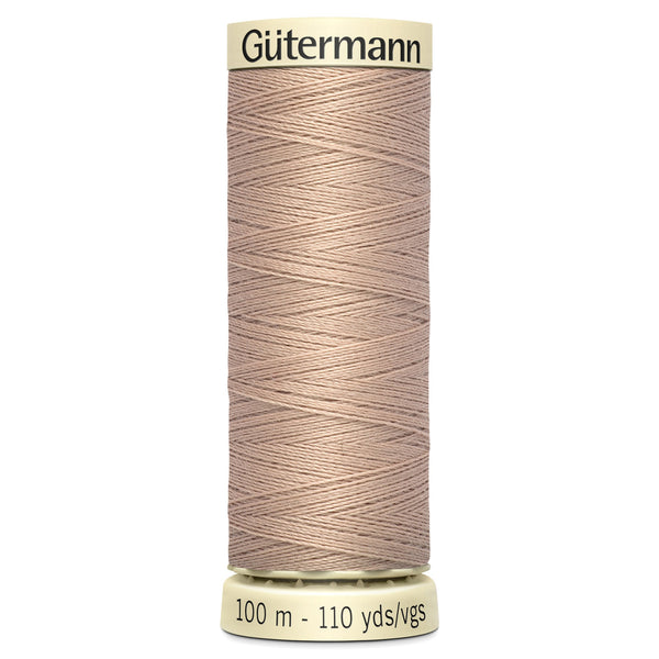 Gutermann Sew All 422 Light Brown 100m Reel