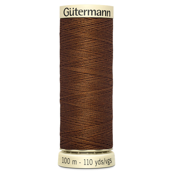 Gutermann Sew All 450 Chocolate Brown 100m Reel