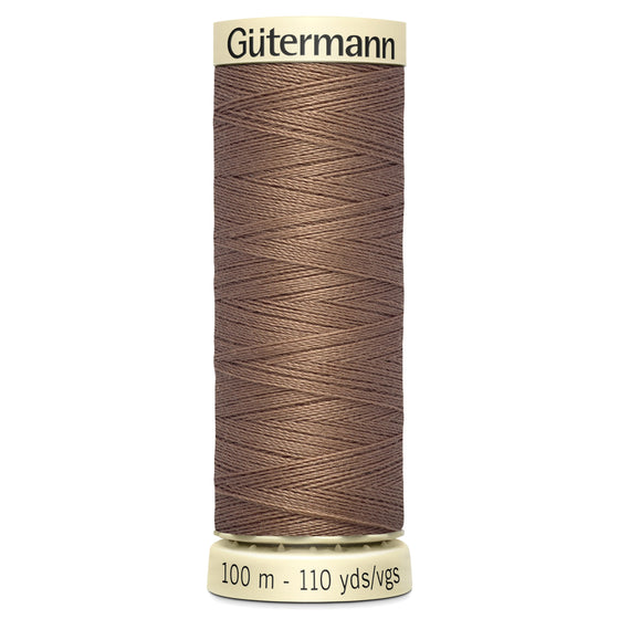 Gutermann Sew All 454 Milk Chocolate 100m Reel