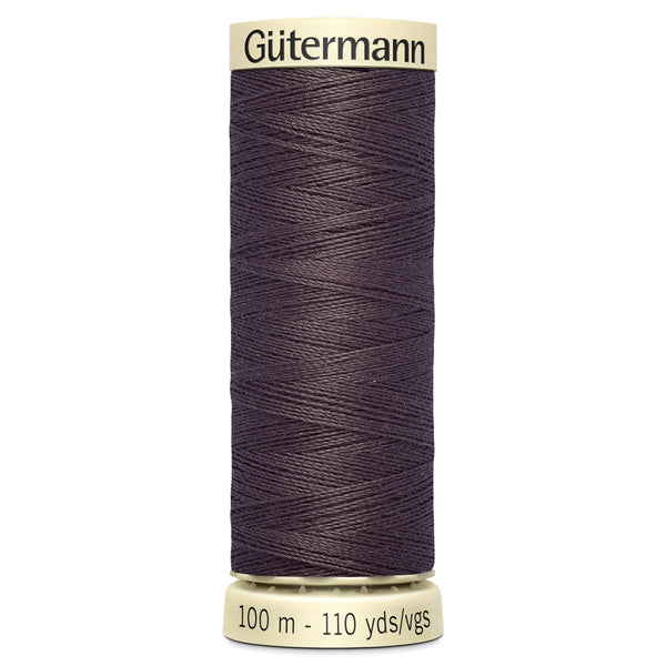 Gutermann Sew All 540 Black Coffee 100m Reel