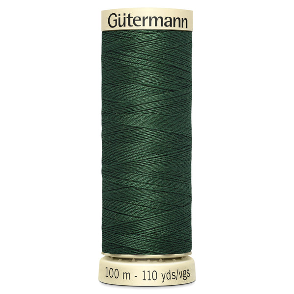 Gutermann Sew All 555 Medium Green 100m Reel