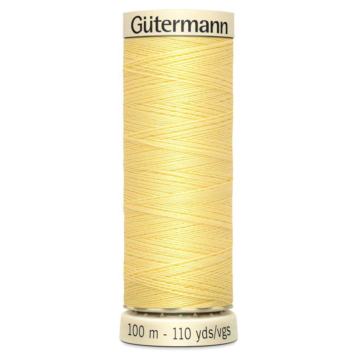 Gutermann Sew All 578 Light Yellow 100m Reel