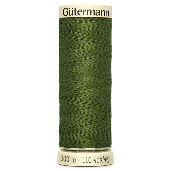 Gutermann Sew All 585 Dark Grass 100m Reel