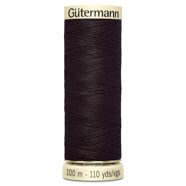 Gutermann Sew All 682 Chocolate Brown 100m Reel