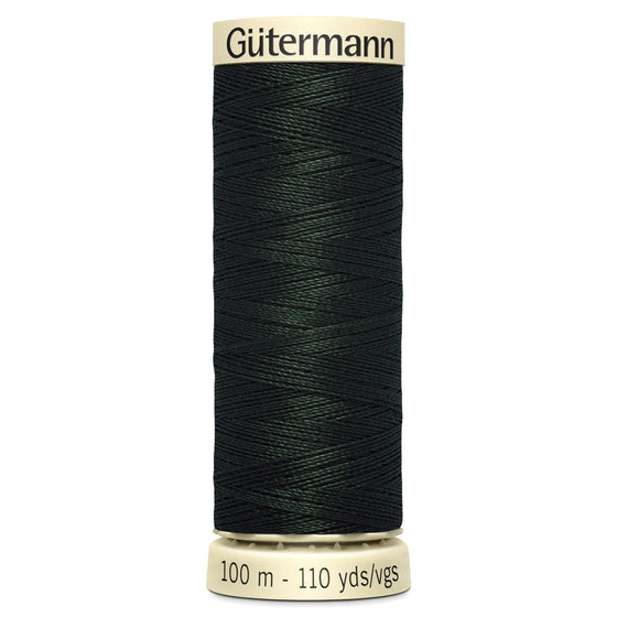 Gutermann Sew All 687 Dark Moss 100m Reel