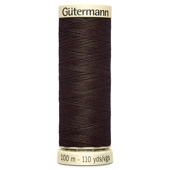 Gutermann Sew All 780 Dark Brown 100m Reel