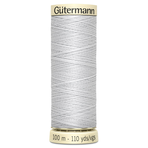 Gutermann Sew All 8 Light Grey 100m Reel