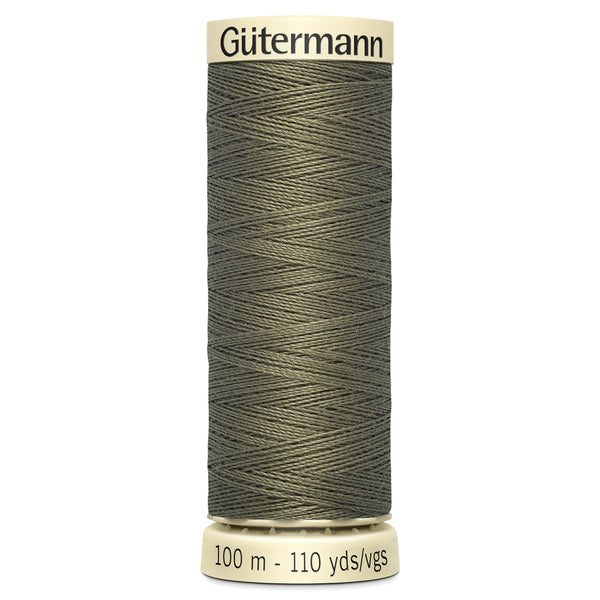 Gutermann Sew All 825 Mid Khaki 100m Reel