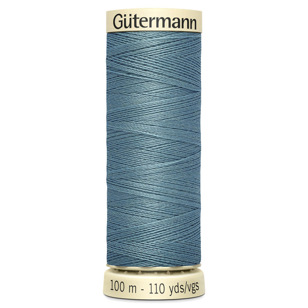 Gutermann Sew All 827 Grey Blue 100m Reel