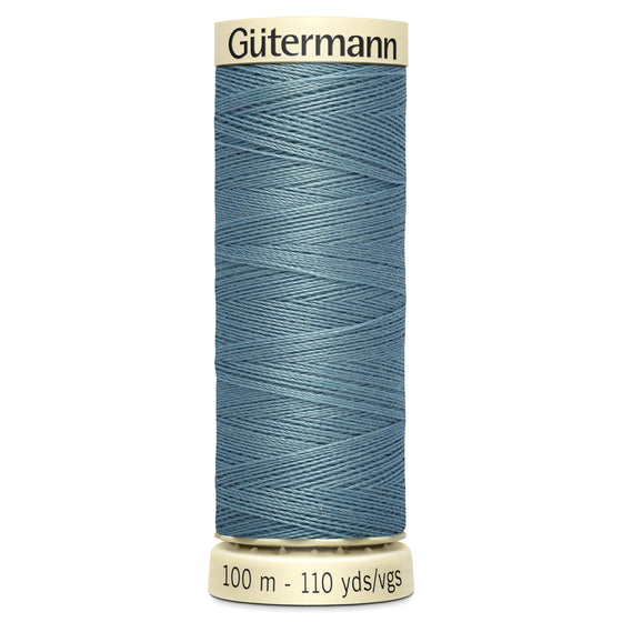 Gutermann Sew All 827 Grey Blue 100m Reel