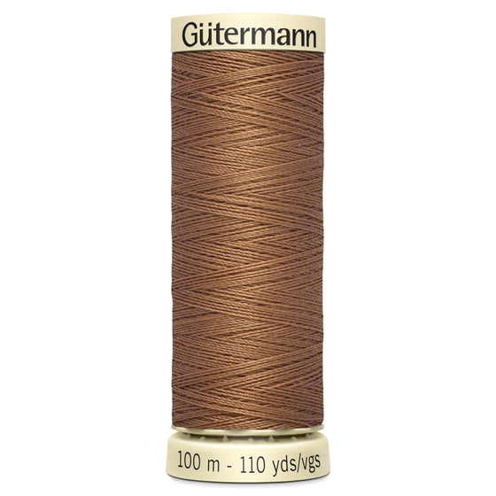 Gutermann Sew All 842 Light Brown 100m Reel