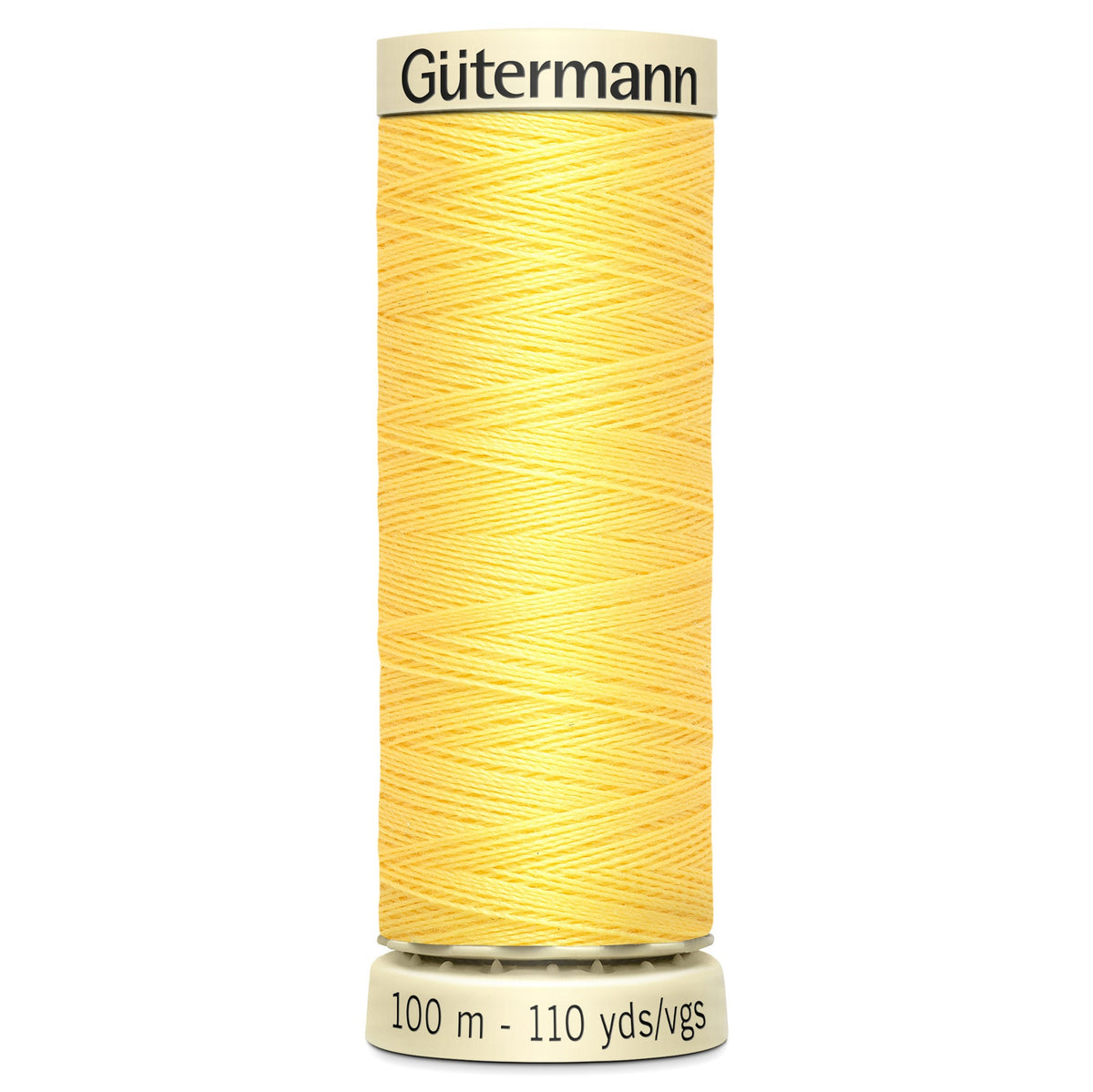 Gutermann Sew All 852 Sunshine Yellow 100m Reel