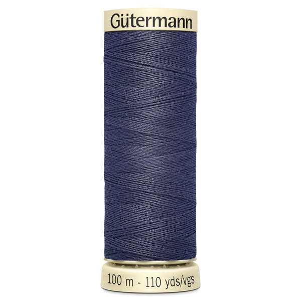 Gutermann Sew All 875 Dark Purple 100m Reel