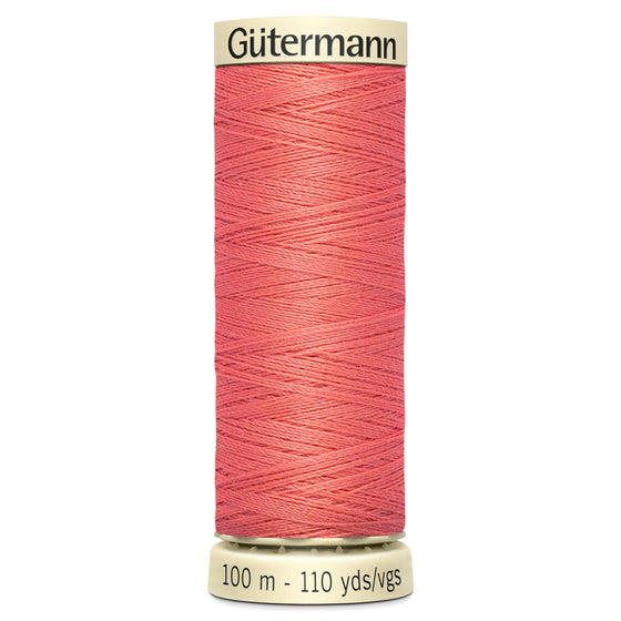 Gutermann Sew All 896 Peach 100m Reel