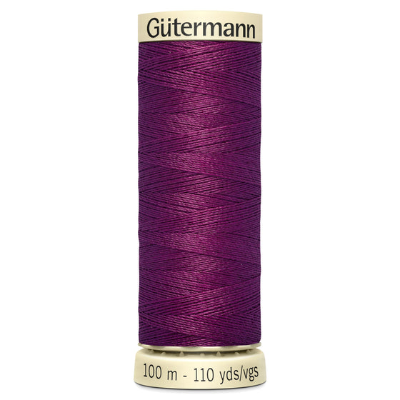 Gutermann Sew All 912 Dark Purple 100m Reel