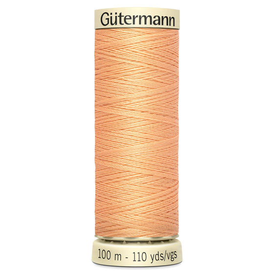 Gutermann Sew All 979 Light Peach 100m Reel