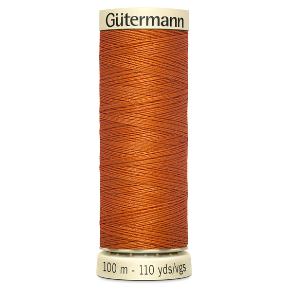 Gutermann Sew All 982 Dark Orange 100m Reel