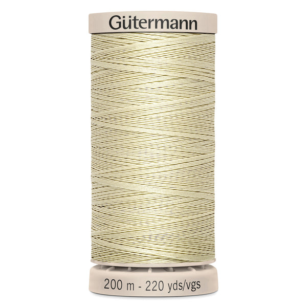 Gutermann Hand Quilting 829 Cream 200m Reel