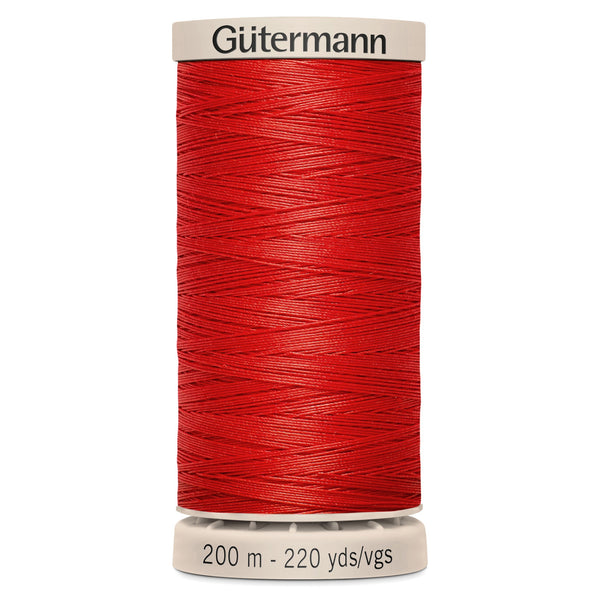 Gutermann Hand Quilting 1974 Bright Red 200m Reel