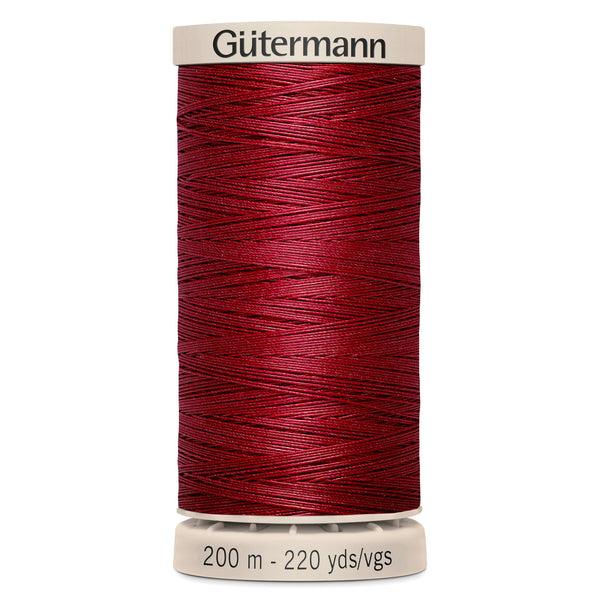 Gutermann Hand Quilting 2453 Red 200m Reel