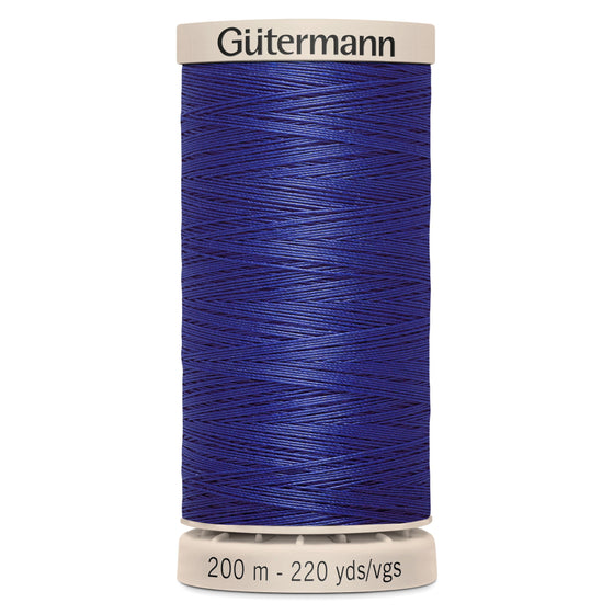 Gutermann Hand Quilting 4932 Royal Blue 200m Reel