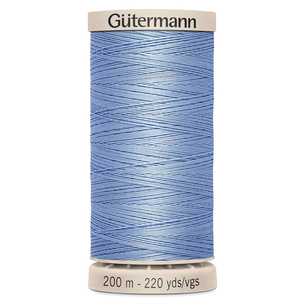 Gutermann Hand Quilting 5826 Baby Blue 200m Reel