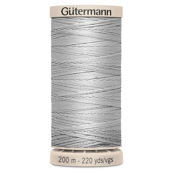 Gutermann Hand Quilting 618 Grey 200m Reel