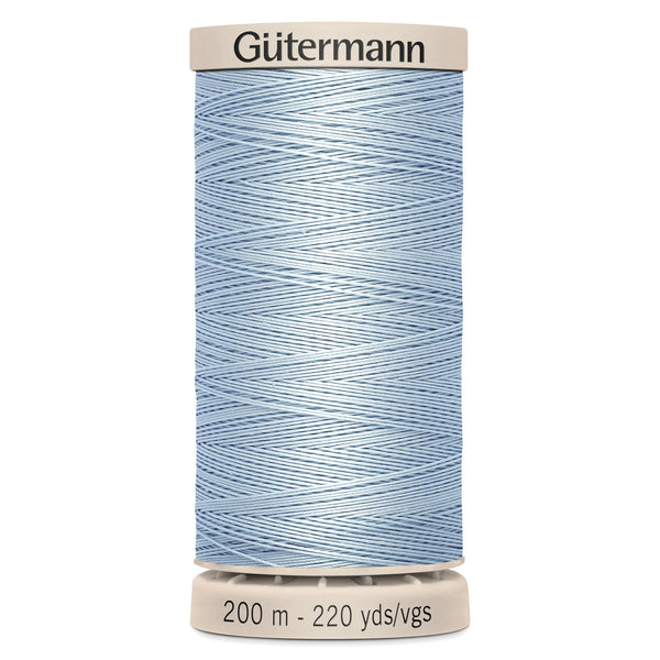 Gutermann Hand Quilting 6217 Pastel Blue 200m Reel