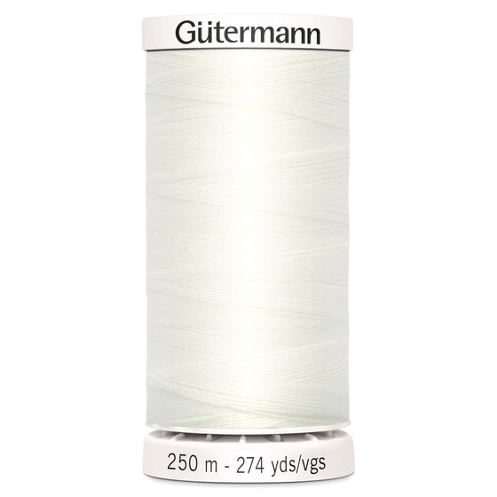 Gutermann Sew All 111 Off White 250m Reel