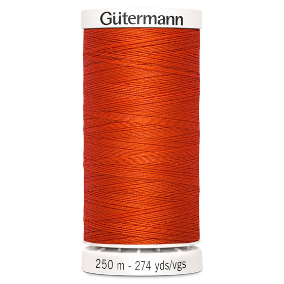 Gutermann Sew All 155 Tangerine 250m Reel