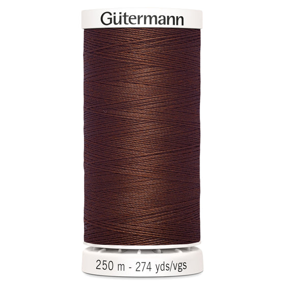 Gutermann Sew All 230 Brown 250m Reel