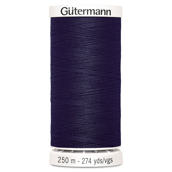 Gutermann Sew All 387 Dark Midnight Blue 250m Reel