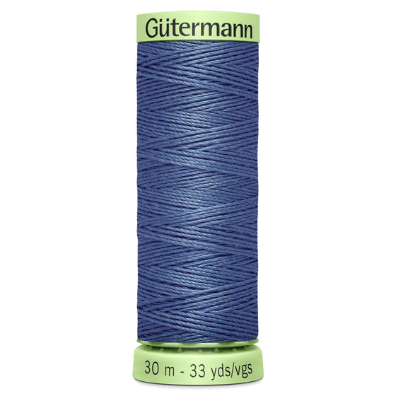 Gutermann Topstitch 112 Dark Powder Blue 30m Reel