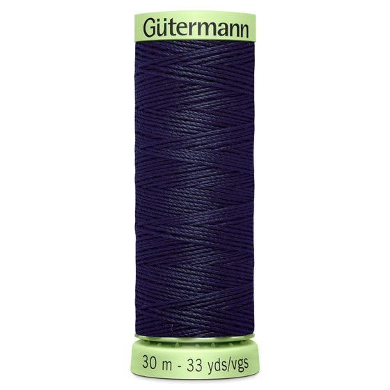 Gutermann Topstitch 339 Dark Purple 30m Reel