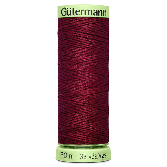 Gutermann Topstitch 368 Crimson 30m Reel