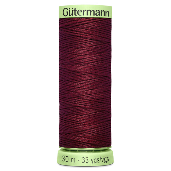 Gutermann Topstitch 369 Light Burgandy 30m Reel