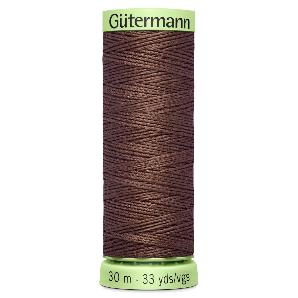 Gutermann Topstitch 446 Chestnut Brown 30m Reel