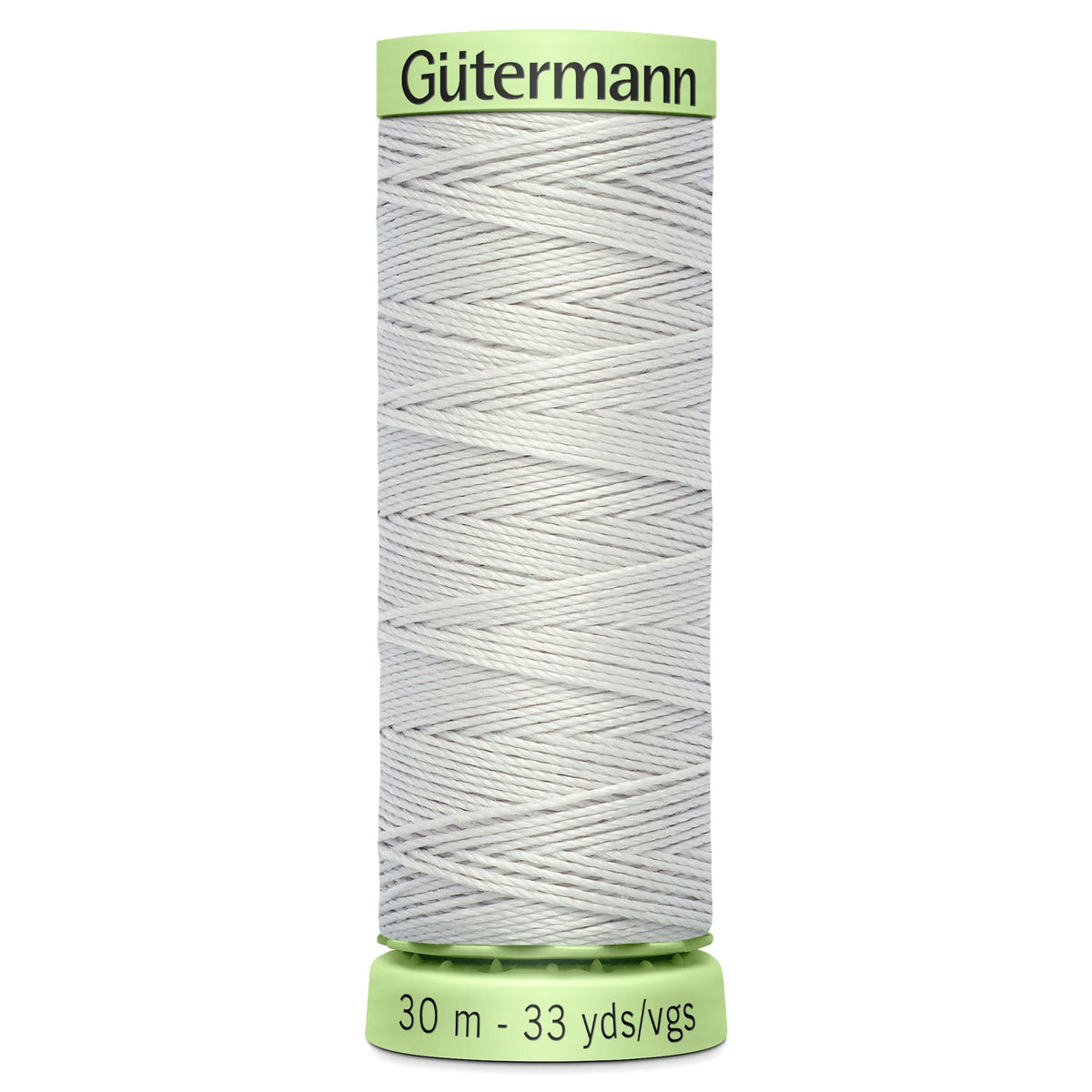 Gutermann Topstitch 8 Silver 30m Reel