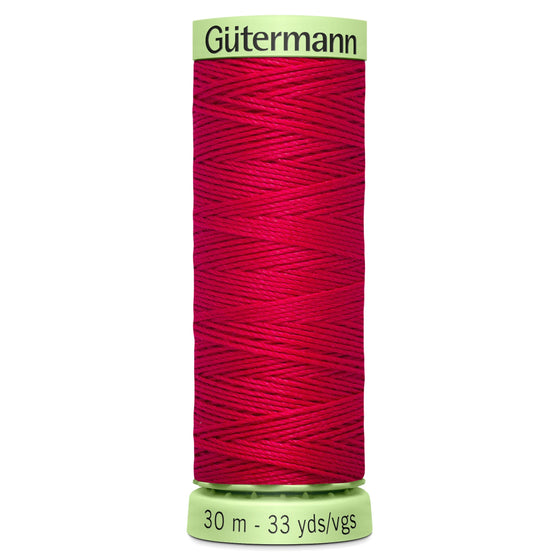 Gutermann Topstitch 909 Deep Red 30m Reel