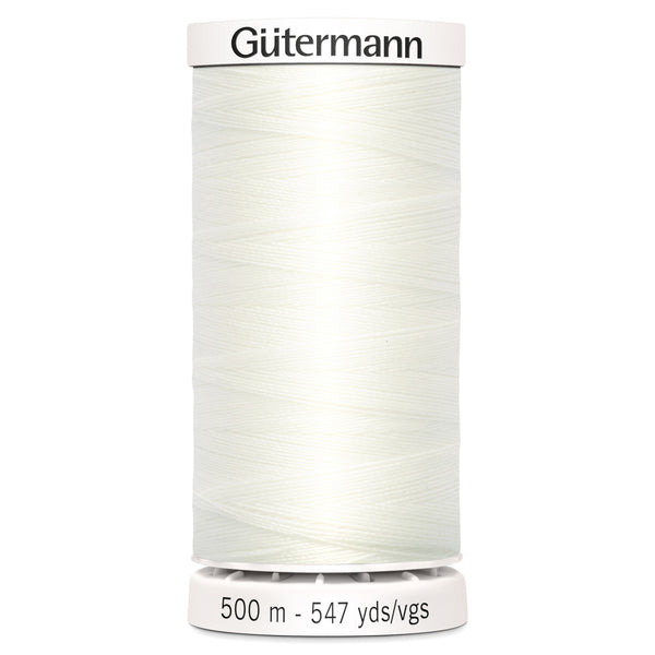 Gutermann Sew All 111 Off White 500m Reel