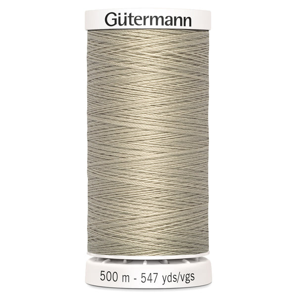 Gutermann Sew All 722 White Coffee 500m Reel