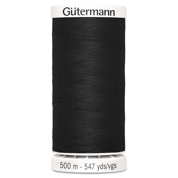 Gutermann Sew All 0 Black 500m Reel