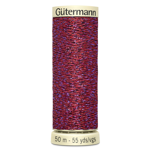 Gutermann Metallic 247 Pink 50m